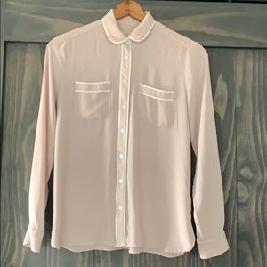 Loft Women Long-Sleeve Blouse. Size S.